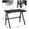 Costway Gaming Desk Home Office PC Table Computer Desk with Cup Holder & Headphone Hook
